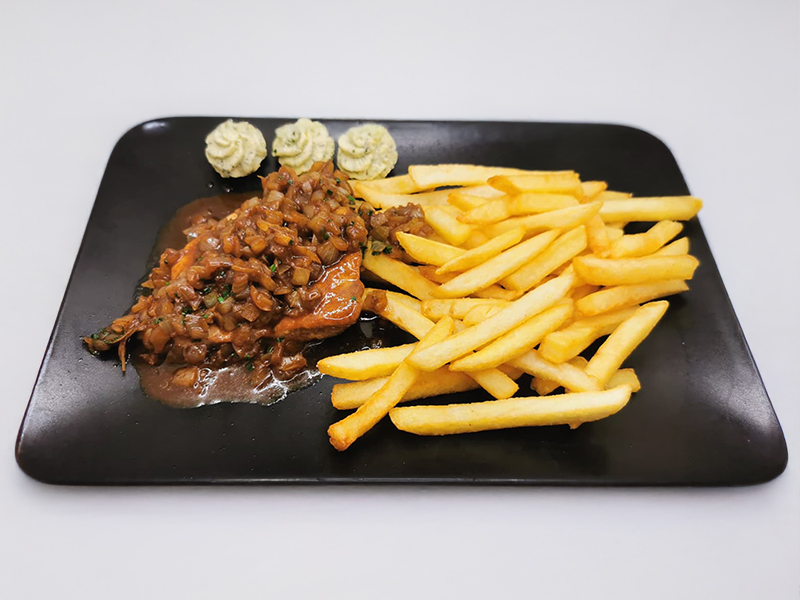 Schweinerückensteak